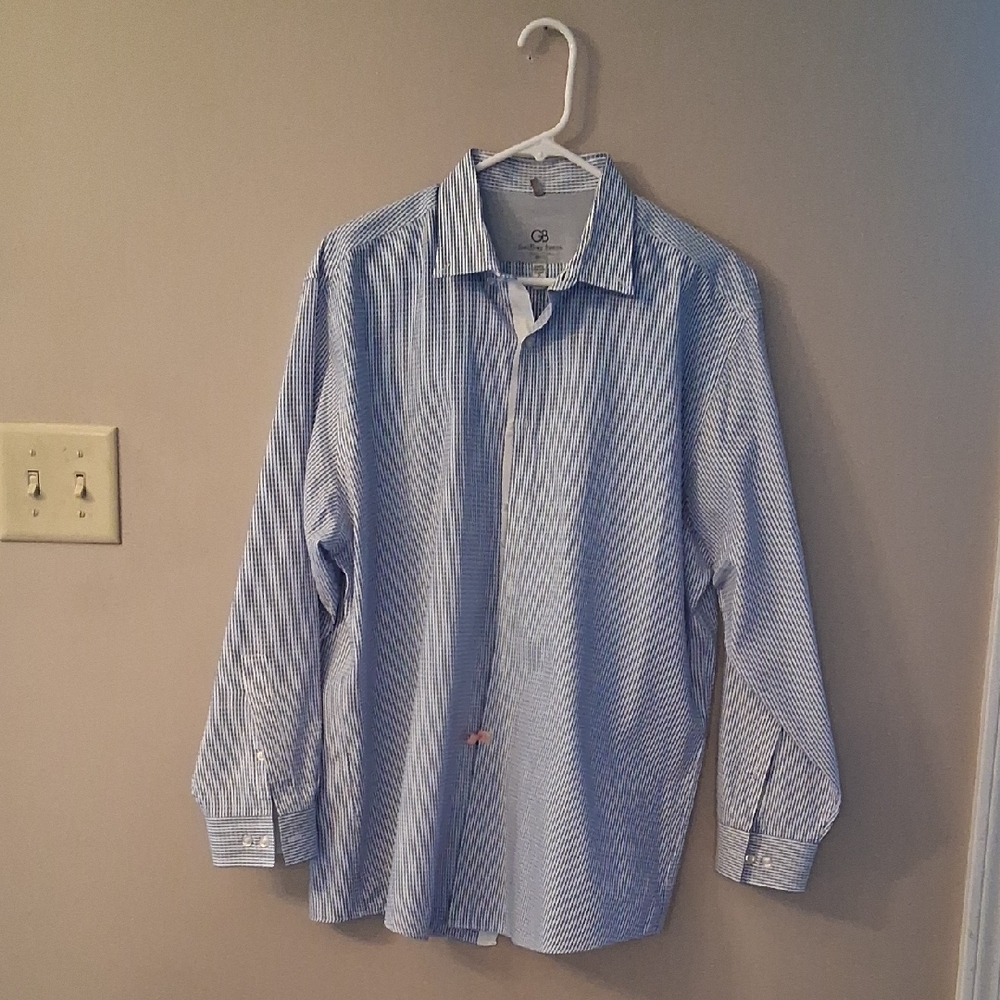 Geoffrey Beene Comfort Stretch Size 17 XL 32/33